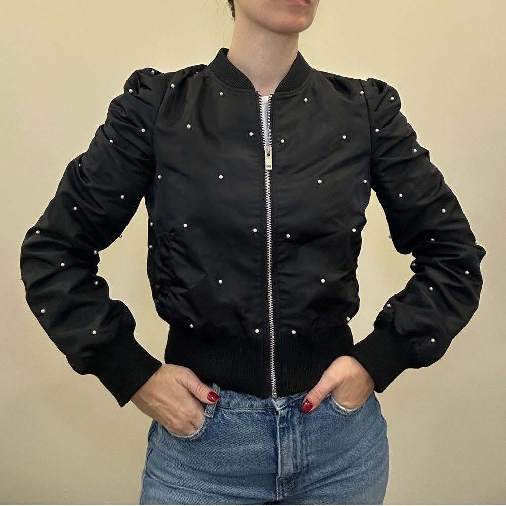 Generation Love Pearl Bomber Jacket